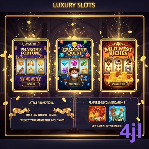 4jl luxury slots promotions